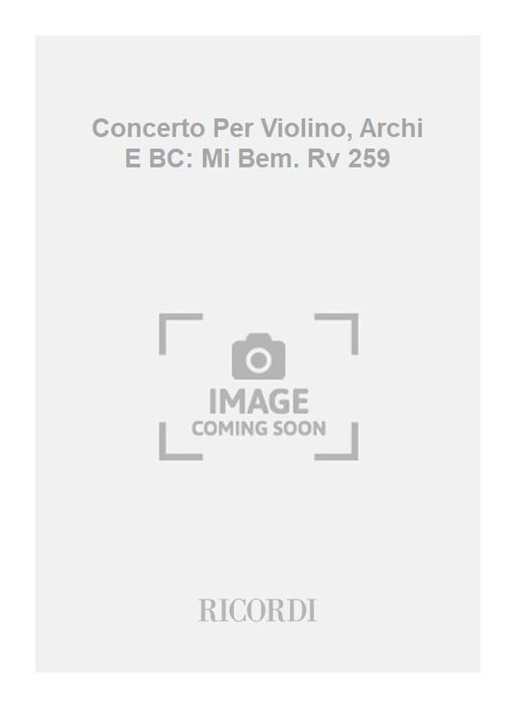 Concerti Per Vl., Archi E B.C.:
